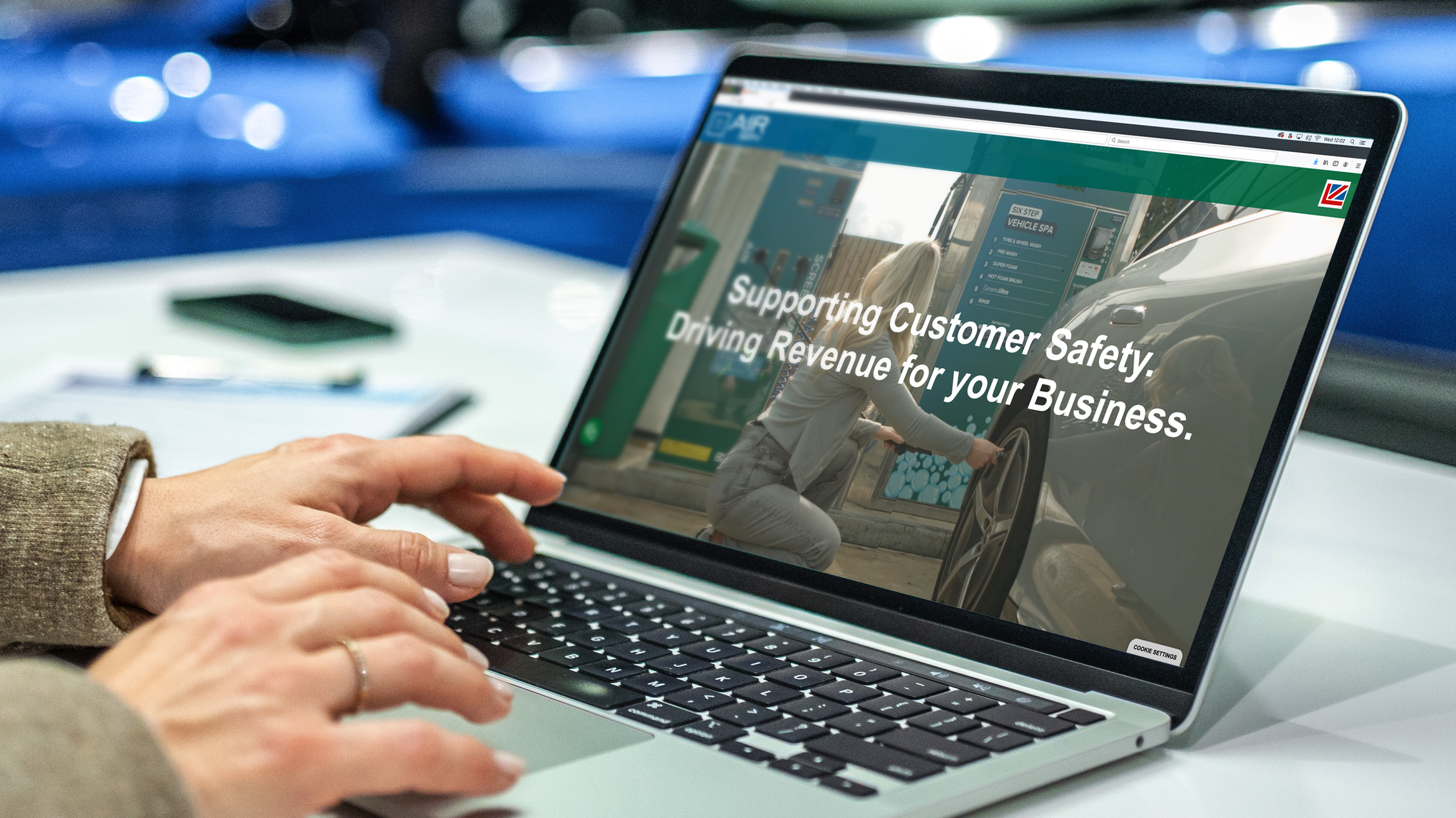 AIR-serv project screenshot